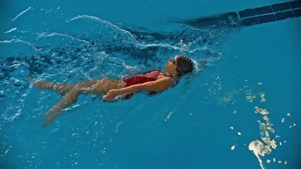 Backstroke Swimming alt