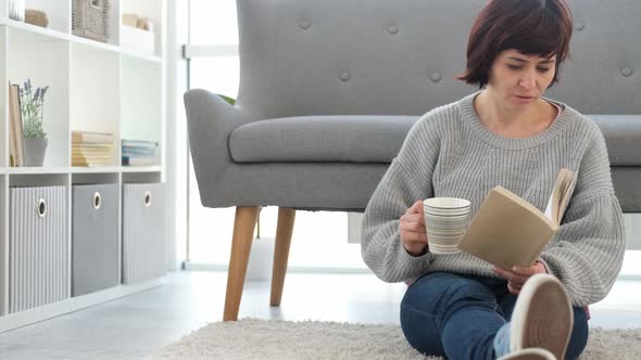 Woman Reading Book