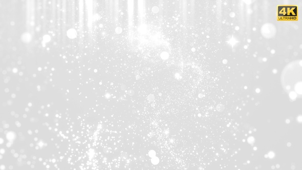 Clean Particles Background