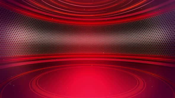 Virtual Studio News Background 4K