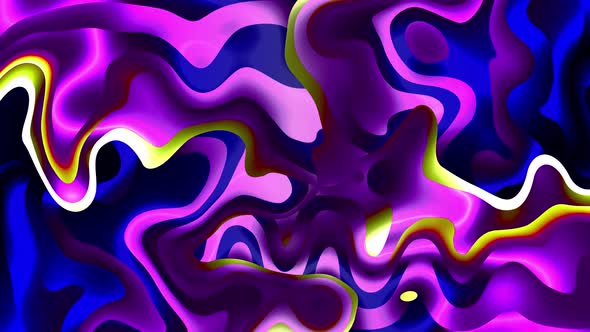 Abstract Gradient Texture Motion And Liquid Background Blue Purple Colorful Animation