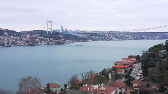 Istanbul Bosphorus Aerial View 16