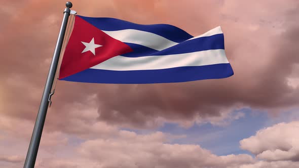 Cuba Flag 4K