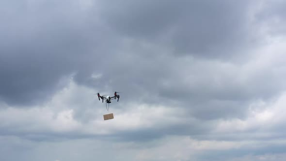 Modern Parcel Delivery Quadrocopter System