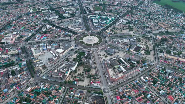 Cityscape of Turks Bagua City