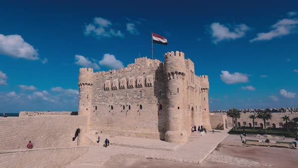 Fort Qaitbey In Alexandria