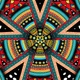 African Ornament Kaleidoscope - VideoHive Item for Sale