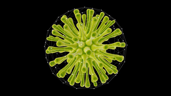 Microscopic View Of A Virus Cell V1 alt