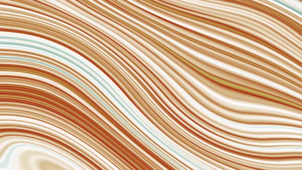 Colorful Stripes Line Curved With Smooth Wavy Background