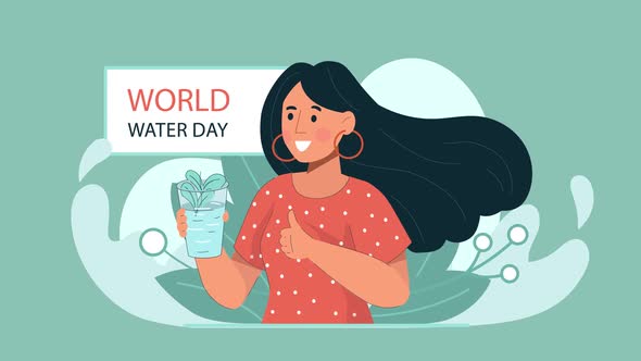 World Water Day Animation Scene 02