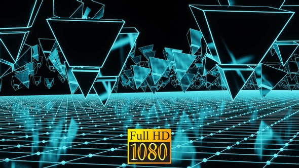 Invasion Of The Neon Pyramids HD