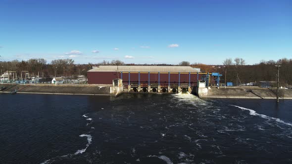 Small Water Station Aerial View