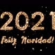 Christmas Composition with Congratulations 2021 and Merry Christmas in Spanish. Numbers Come From - VideoHive Item for Sale