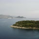 Kolocep Island in Croatia, aerial footage with slow push in. - VideoHive Item for Sale