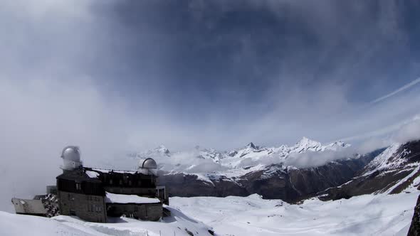 Matterhorn alps switzerland mountains snow peaks ski timelapse