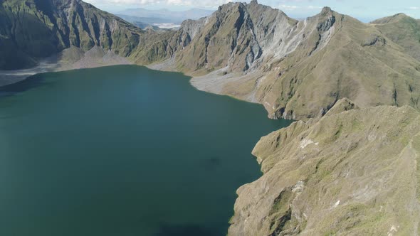 Crater Lake Pinatubo Philippines Luzon