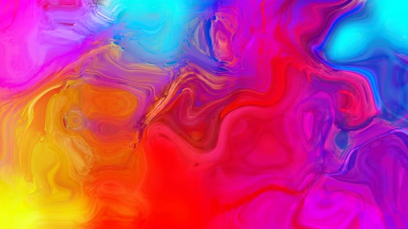 Abstract colorful trendy liquid wave marble background