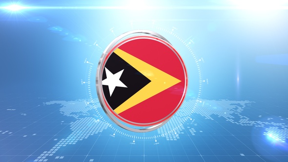 East Timor Flag Transition