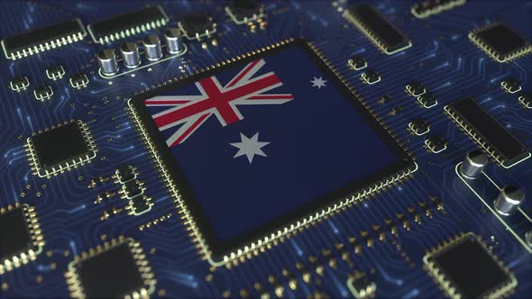 Details of Flag of Australia on the Chipset alt