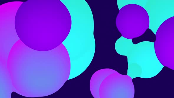 Modern Beautiful Gradient Fluid Sphere Abstract Background