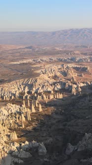 Cappadocia Landscape Aerial View