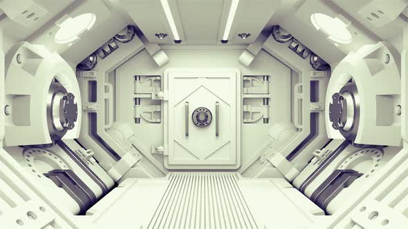 The Interior Of The Space Station In Detail alt