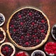Homemade Fresh Round Cake Tart with Berries Raspberries Blackberries - VideoHive Item for Sale