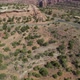 Drone tilts up to reveal canyon and red rocks in Colorado National Monument - VideoHive Item for Sale