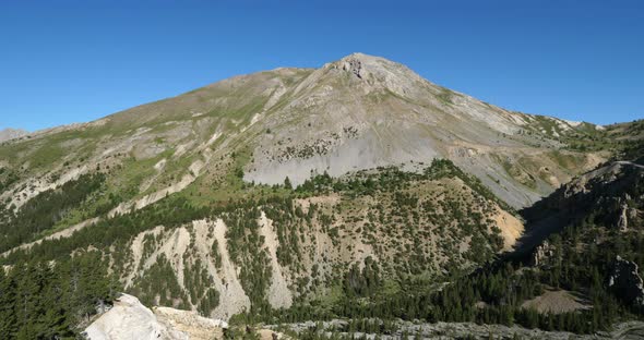 The Izoard pass, the Casse deserte, Queyras range, Hautes Alpes, France