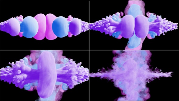 Color Smoke Collision