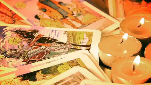 Magical Witchcraft Fortune Teller Mystical Tarot Cards 9 alt