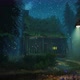 Fantasy Cabin In A Forest At Night 4K - VideoHive Item for Sale