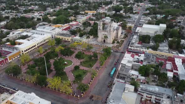 Valladolid Mexico drone