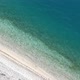 Pebble Beach And Clear Blue Sea Aerial View - VideoHive Item for Sale