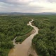 Aerial Drone Flight Through Majestic River Dnister - VideoHive Item for Sale