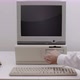 Old Pc Is Slapped To Turn On Green Screen Vintage Computer 4k 60 fps - VideoHive Item for Sale