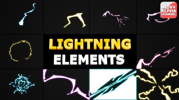 Lightning Pack | Motion Graphics alt