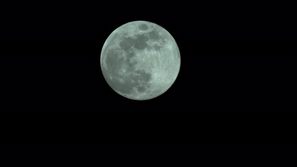 Fool Moon  UHD Close-up. Planet Satellite.