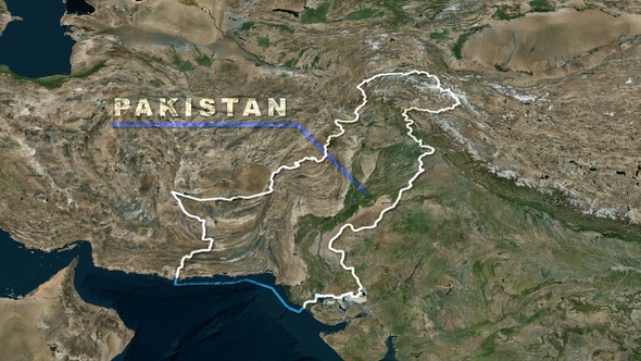 Pakistan World Map alt