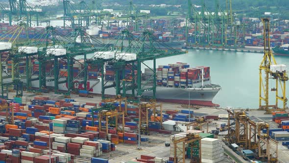 Tl Cargo Shipping Port At Sg 1