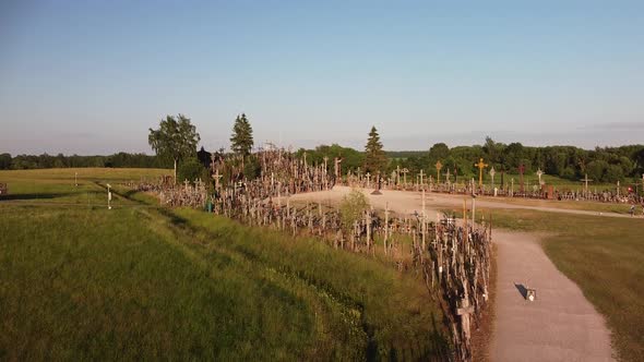 Lithuania hill of crosses