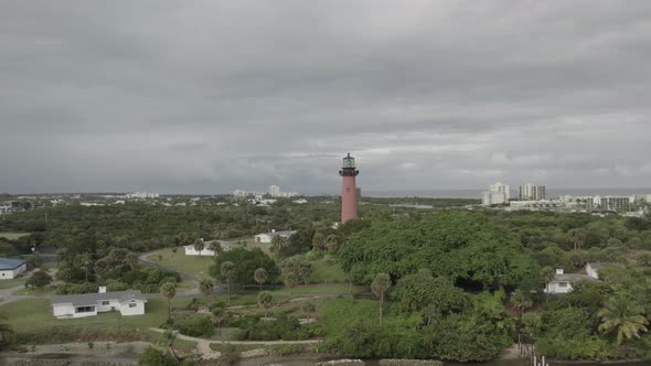 Aerial Footage of Jupiter Florida