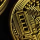Rotating shot of Bitcoins (digital cryptocurrency) - BITCOIN 0066 - VideoHive Item for Sale