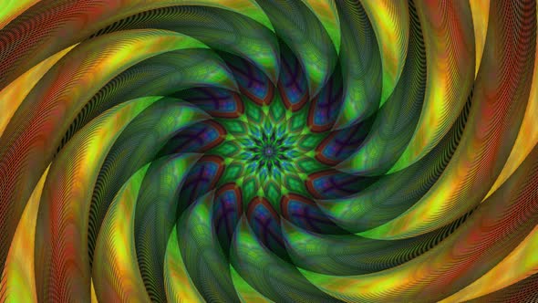 Spiral Hypnotic Background Animation