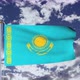 Kazakhstan Flag Waving 4k - VideoHive Item for Sale