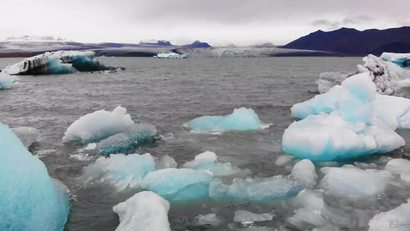 Jökulsárlón Glacier Lagoon in Iceland