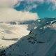 4k Aerial Flight above Snowy Mountain Hills - VideoHive Item for Sale