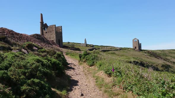 Poldark famous tin and copper mine location known as wheal leisure. The real name is wheal owles, wo