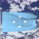Micronesia Flag Waving 4k - VideoHive Item for Sale