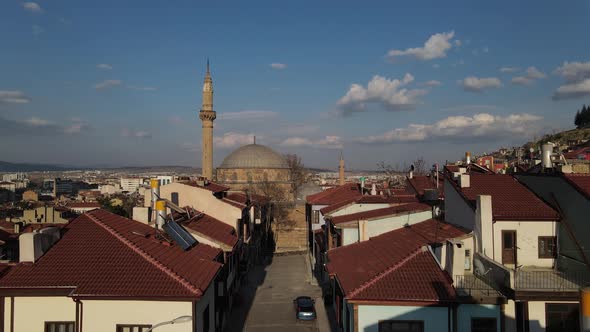 Aerial View Historical Mosque